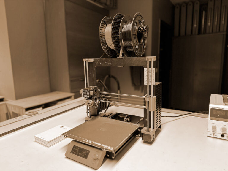 Einer unser 3D-Drucker.